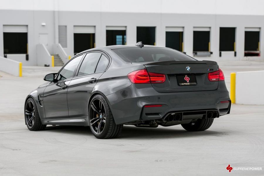  BMW M3 Sedan Grigio Telesto by Supreme Power 2016 года  (фото 6 из 16)